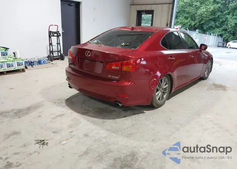 2008 Lexus Is 250 from USA, damaged, VIN JTHBK262X82070000